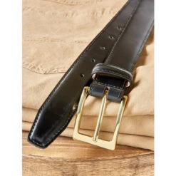Top 10 👏 Vermont Country Store Men's Leather Chino Belt Dark Brown 🛒