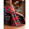 Brand new ❤️ Vermont Country Store Irish Plaid Lambswool Scarf For Men And 😀 Women 😀