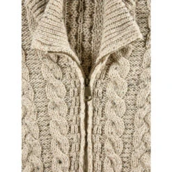 Promo 🎉 Vermont Country Store Men's Irish Wool Zip-Front Cardigan Oatmeal 🌟 -Morton Brother Shop unnamed file 186