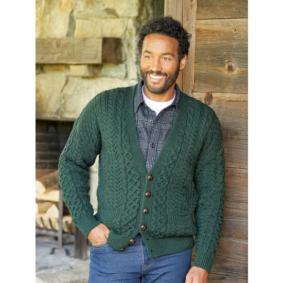 Top 10 🧨 Vermont Country Store Men's Irish Wool Timeless V-Neck Cardigan Charcoal ⭐ 6 Top 10 🧨 Vermont Country Store Men's Irish Wool Timeless V-Neck Cardigan Charcoal ⭐ - Image 6