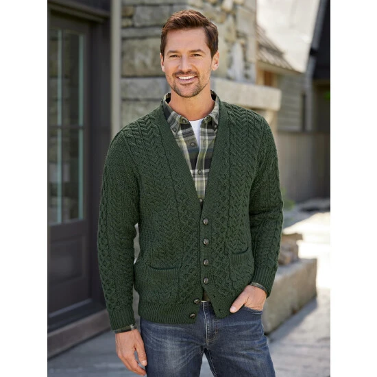 Top 10 🧨 Vermont Country Store Men's Irish Wool Timeless V-Neck Cardigan Charcoal ⭐ 7 Top 10 🧨 Vermont Country Store Men's Irish Wool Timeless V-Neck Cardigan Charcoal ⭐ - Image 7