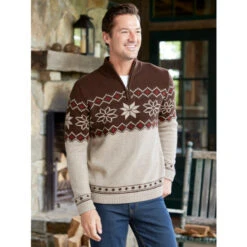 Coupon ✔️ Orton Brothers Lodge Half-Zip Pullover Oatmeal ❤️ -Morton Brother Shop unnamed file 222