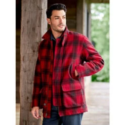 Flash Sale ⌛ Orton Brothers Ultimate Wool Jacket Red/black 🔥