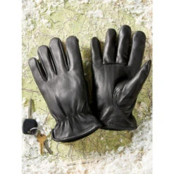 Best reviews of ✔️ Vermont Country Store Men's Deerskin Leather Driving Gloves Black ⭐