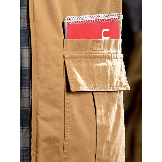 Hot Sale 🥰 Orton Brothers Multi-Pocket Cotton Canvas Vest Khaki 👍 6 Hot Sale 🥰 Orton Brothers Multi-Pocket Cotton Canvas Vest Khaki 👍 - Image 6