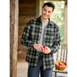 Coupon 😀 Orton Brothers Fleece-Lined Plaid Flannel ⌛ Shirt Green Plaid ⌛ 5 Coupon 😀 Orton Brothers Fleece-Lined Plaid Flannel ⌛ Shirt Green Plaid ⌛ -Morton Brother Shop unnamed file 301