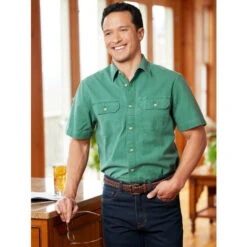 Best Pirce ✨ Vermont Country Store Men's And Women's Cotton-Knit Elastic-Cuff Sleep Pants Navy 🔥