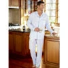 Deals ✨ Vermont Country Store Ultralight Cotton Voile Pajamas Blue Stripe 💯