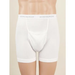 Hot Sale ✔️ Munsingwear Mid-Thigh Cotton Briefs White 🤩