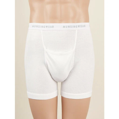 Hot Sale ✔️ Munsingwear Mid-Thigh Cotton Briefs White 🤩 -Morton Brother Shop unnamed file 580
