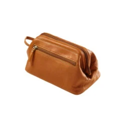 Best Pirce 🎉 Vermont Country Store Framed Leather Dopp Case Black 🤩