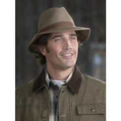 Best deal ✨ Vermont Country Store Men's Cotton Twill Adventure Hat Khaki 👏 -Morton Brother Shop unnamed file 90